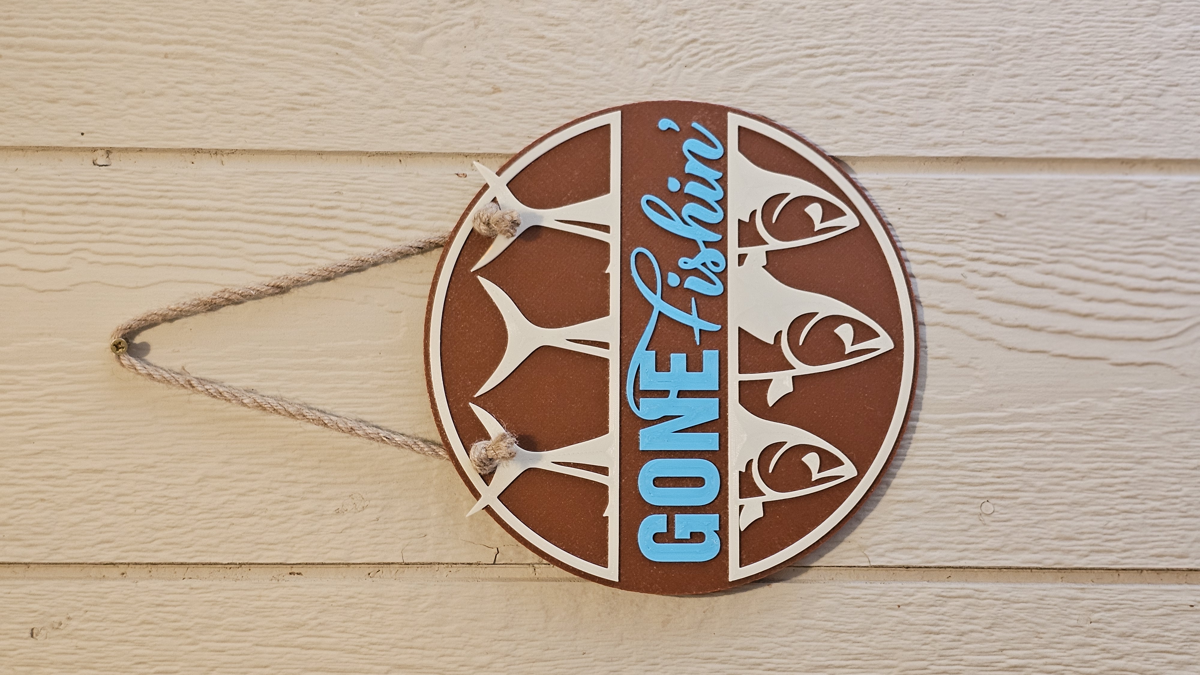 Decorative Craft Sign - 3D printed home decor sign